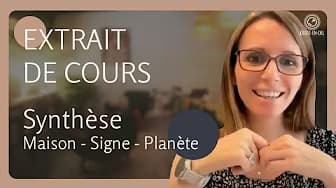Synthèse Maison - Signe - Planète