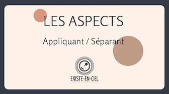 Aspects : Appliquants ou Séparants