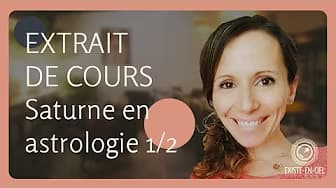 Saturne en astrologie 1/2